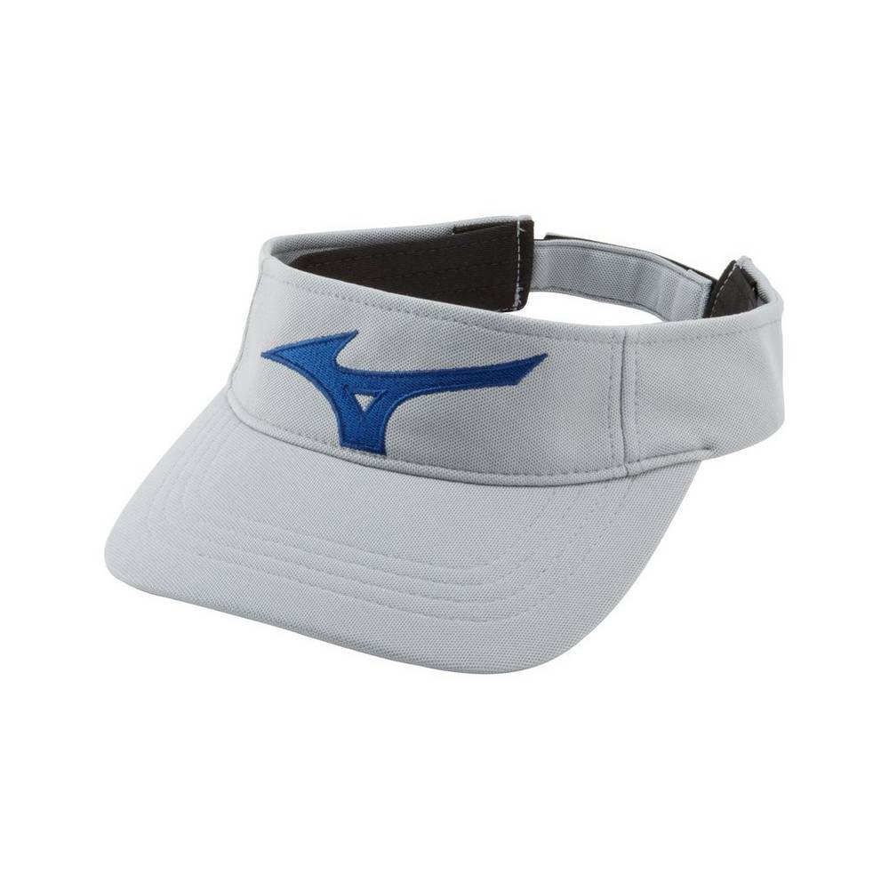 Visera Mizuno Tour Hombre Gris/Azul Real Outlet KGYN-59874